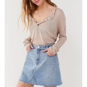 BDG ReMade Denim Mini Skirt NWT